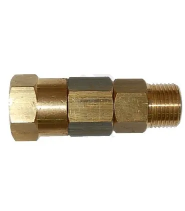 ENLACE GIRATORIO LATON 1/4 M-H LARGO BSP