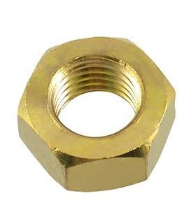 TUERCA EXTRA BAJA LATON D936 M20 FINO P150 LL30X9mm