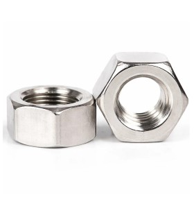 TUERCAS DIN 934 INOX M-20 IZQUIERDA