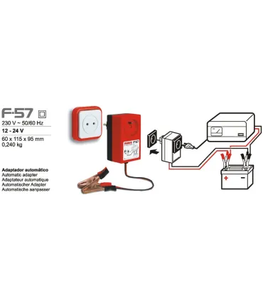 AUTOMATICO PARA CARGADORES BATERIAS F57 12-24V