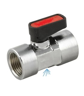 MINI VALVULA BOLA CON DESCARGA 1/8" 6600