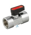 MINI VALVULA BOLA CON DESCARGA 3/8" 6600
