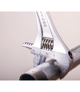 LLAVE INGLESA 92WR/CE REVERSIBLE 8" 200mm Cap.34mm