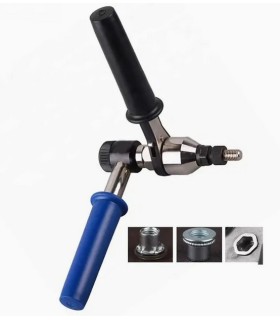 REMACHADORA MANUAL TUERCAS (M5-M12) Y PERNOS (M5-M8) COMPLETA