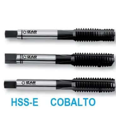 JUEGO 3 MACHOS HSS-E INOX M-10x150