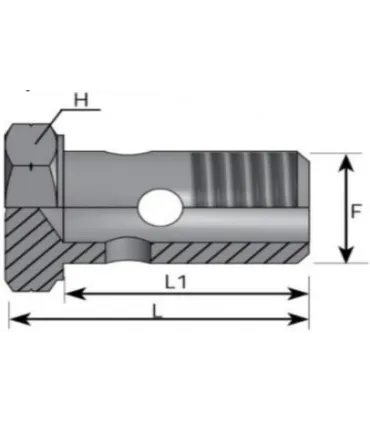 TORNILLO ORIENTABLE SIMPLE 1/8" BSP