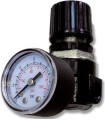 REGULADOR COMPRESOR PEQUEÑO  1/4" C/RELOJ
