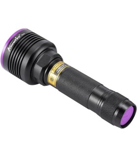 LINTERNA 3 LEDS 10W LUZ ULTAVIOLETA P/INSPECCION RECARGABLE