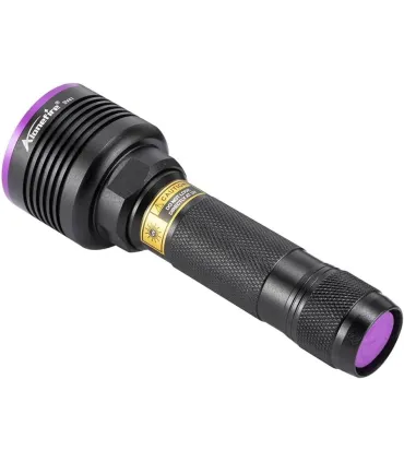 LINTERNA 3 LEDS 10W LUZ ULTAVIOLETA P/INSPECCION RECARGABLE