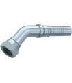 HEMBRA GIRATORIA 45° BSP CON JUNTA (SERIE INTERLOCK)