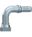 HEMBRA GIRATORIA 90° BSP CON JUNTA (SERIE STANDARD)