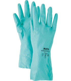 GUANTES LARGO DESTREZA NITRILO T6