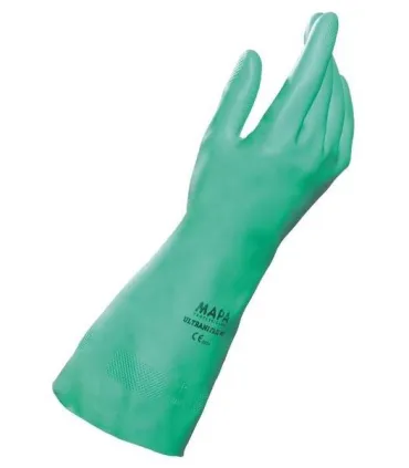 GUANTES LARGO DESTREZA NITRILO T8