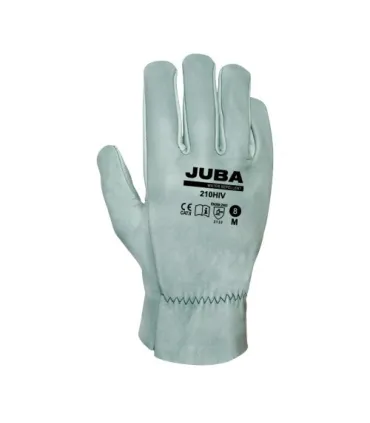 GUANTE PIEL VERDES JUBA 210-HIV T9