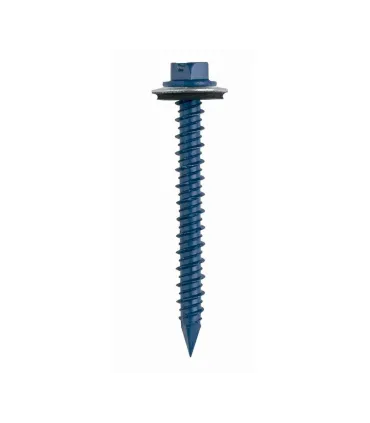 TORNILLO HORMIGÓN M6.5 X32 C/ARN GOMA P-16 Broca Ø5mm