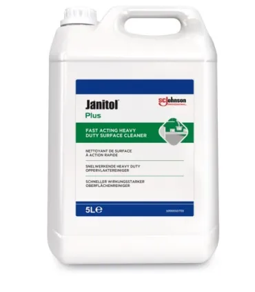 GARRAFA 5 LTS DESENGRASANTE JANITOL PLUS