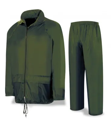 TRAJE IMPERMEABLE INGENIERO VERDE TS