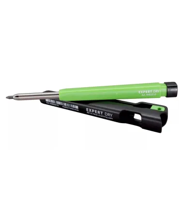 MARCADOR "LAPIZ" EXPERT-DRY CON FUNDA PORTAMINAS Y MINAS