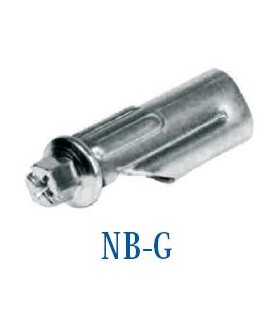 CAJA 50 CIERRE ABRAZADERA 12mm NB-G estriado W3 inoxidable
