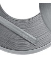 ROLLO 30m. ABRAZADERA 12mm NB-G Estriado W3 INOX