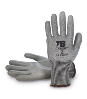 GUANTE PU CAT. II ANTICORTE T-10/XL 3X42D