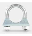 ABRAZADERA TUBO ESCAPE/ ANTENA Ø 57mm W1