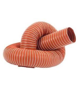 TRAMO 4 M. TUBO SIR-AIRSIL ROJO Ø 121mm