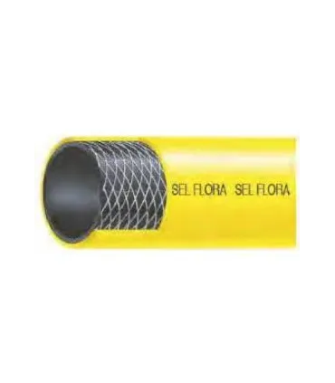 ROLLO 50 METROS TUBO JARDIN AMARILLO Ø30MM