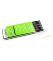 ESTUCHE 10 MINAS EXPERT-DRY GRAFITO NEGRO