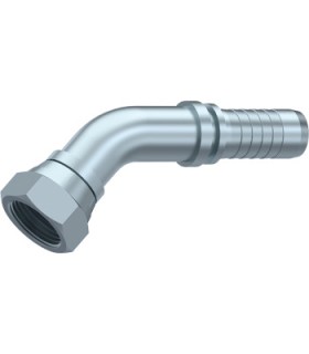 HEMBRA GIRATORIA 45° BSP CON JUNTA (SERIE STANDARD)