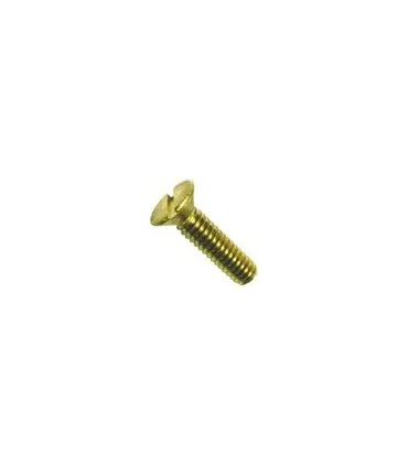 M4X15 TORNILLO AVELLANADO RANURADO DIN 63 LATON