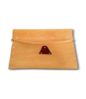 BOLSA PLANA DE CUERO REF. B11