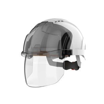Casco y pantalla